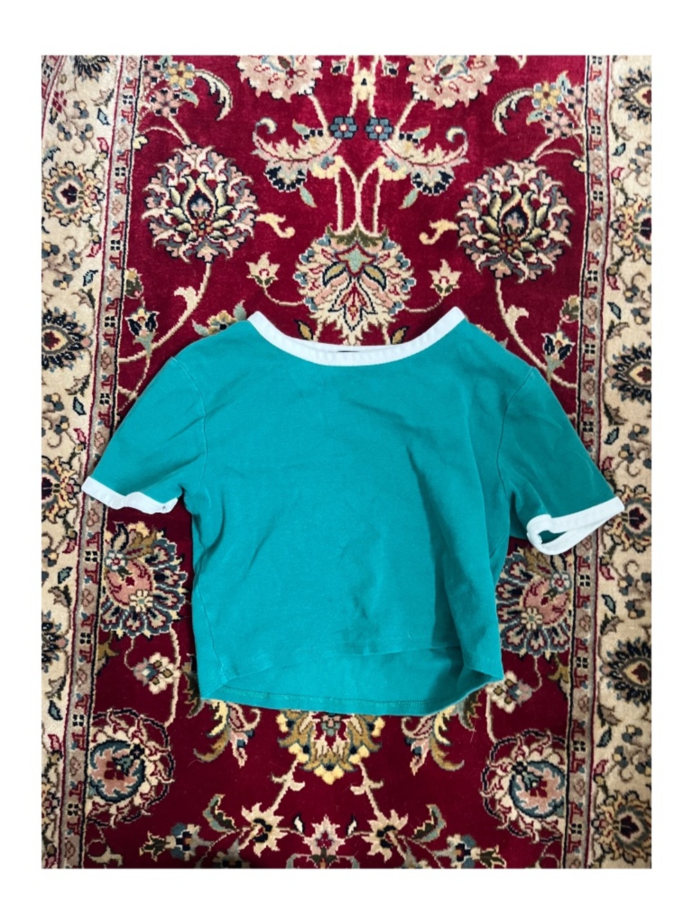 Zara Cropped Babydoll Tee
